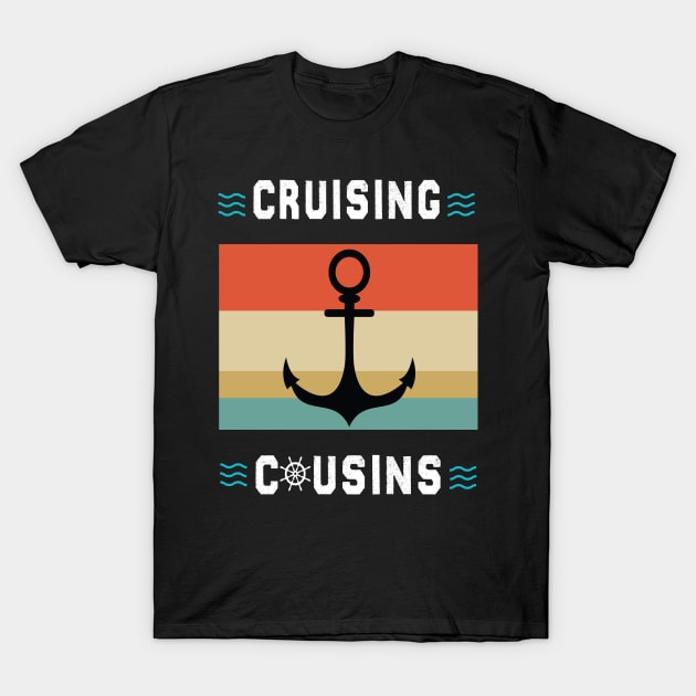 Cruising Cousins   cruise vacation T-Shirt by Salahboulehoual